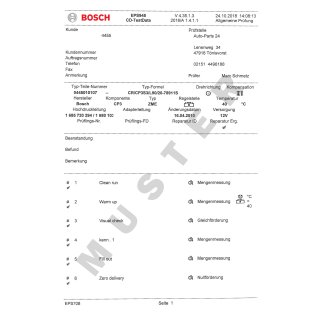 Bosch 0445010107 Pompes à haute pression, pompe diesel